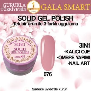 GALA SOLID GEL POLISH 15 ML NO 076