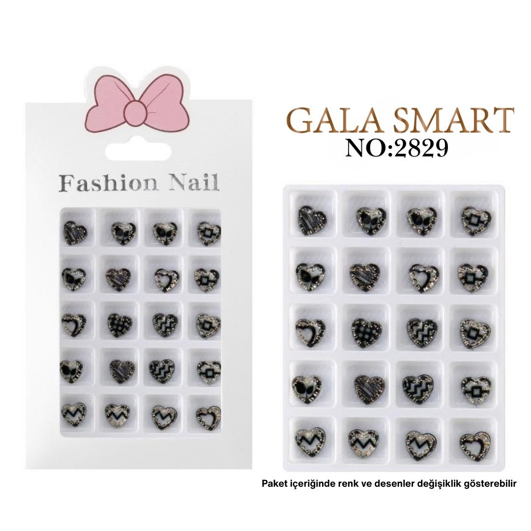 3D Charm Süsleme Nail Art 2829