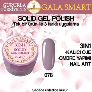 GALA SOLID GEL POLISH 15 ML NO 078