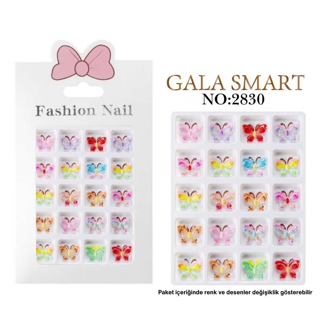 3D Charm Süsleme Nail Art 2830