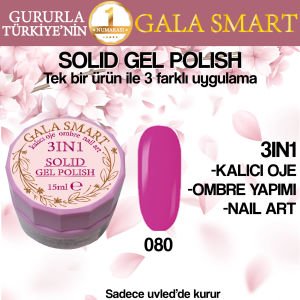 GALA SOLID GEL POLISH 15 ML NO 080