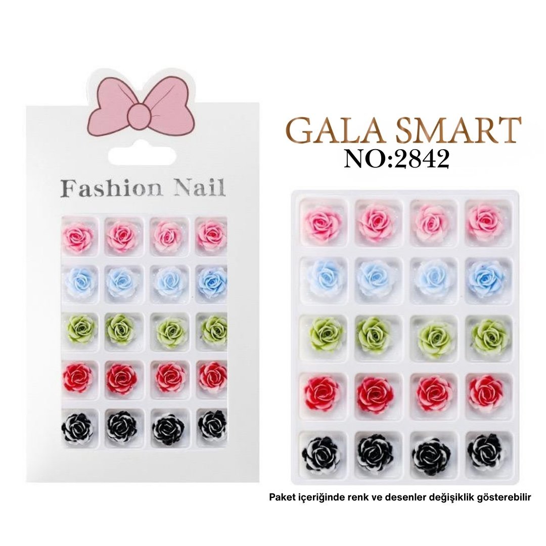 3D Charm Süsleme Nail Art 2842