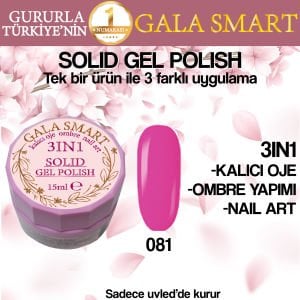 GALA SOLID GEL POLISH 15 ML NO 081