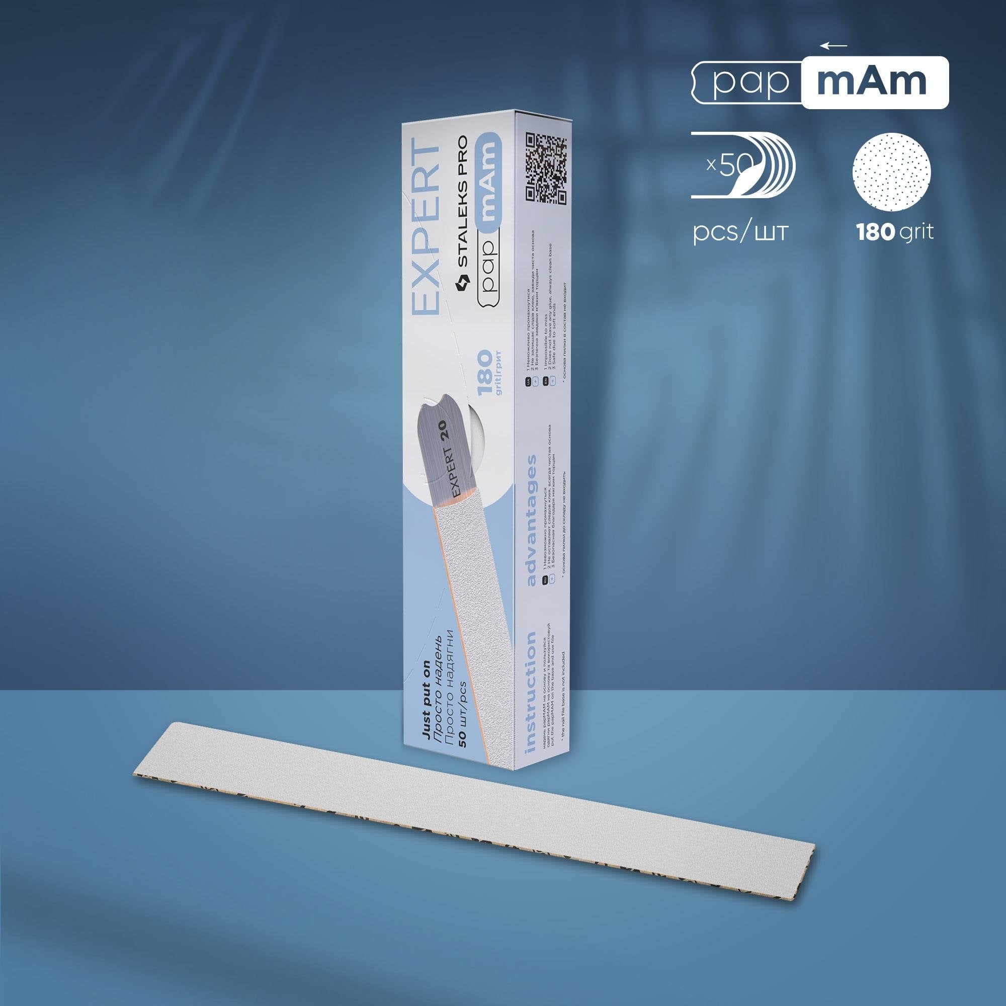 EXPERT 22 Yedek PapmAm Beyaz Törpüler, 180 Grit (50 Adet)