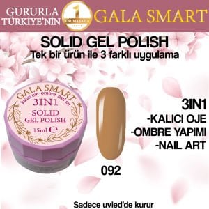GALA SOLID GEL POLISH 15 ML NO 092