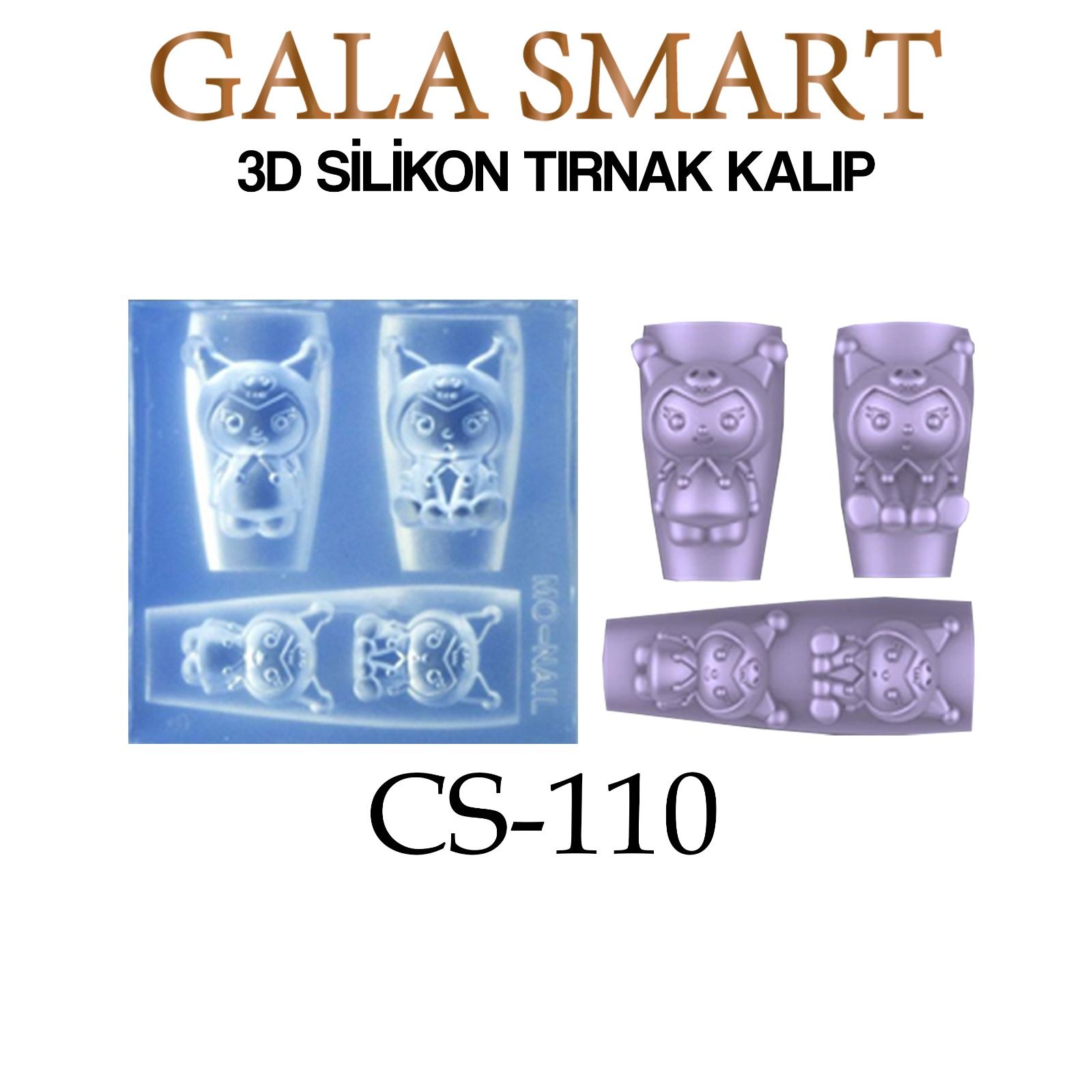 SİLİKON TIRNAK KALIP - MODEL: CS-110