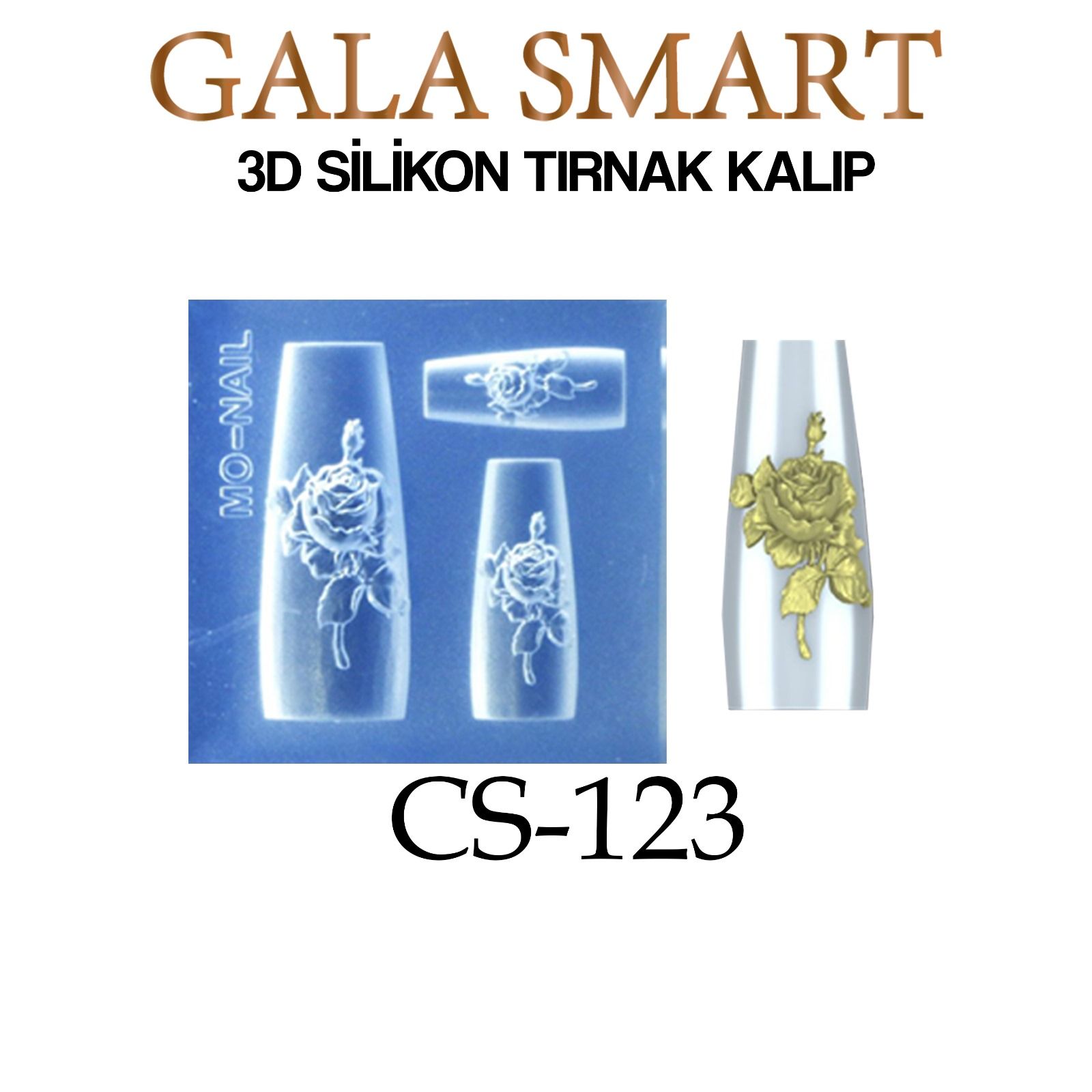 SİLİKON TIRNAK KALIP - MODEL: CS-123