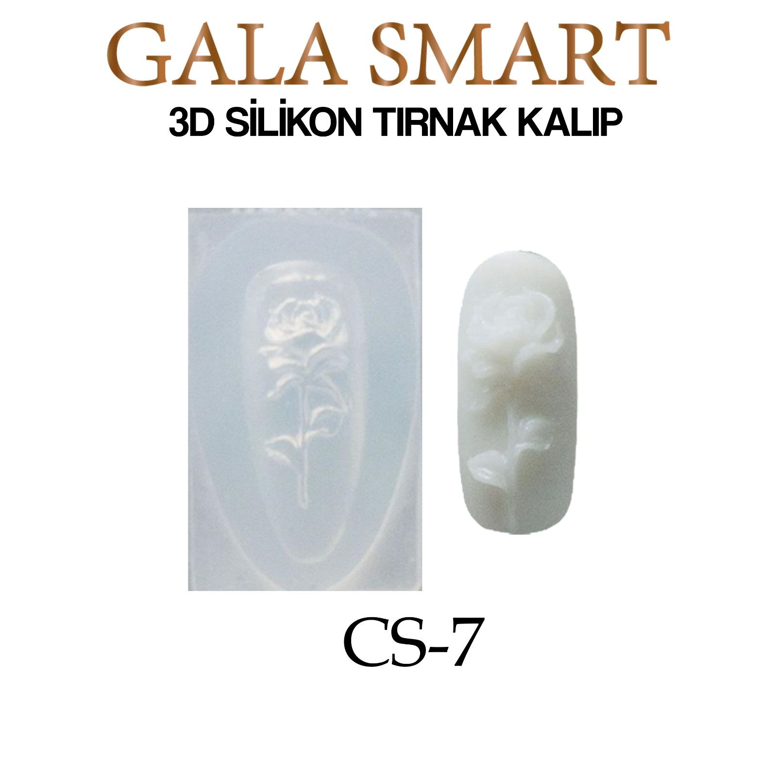 Silikon Tırnak Kalıp- MODEL: CS-7