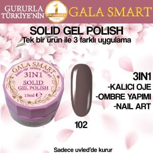 GALA SOLID GEL POLISH 15 ML NO 102