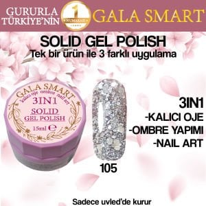 GALA SOLID GEL POLISH OJE 15 ML NO 105