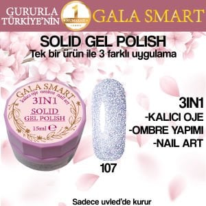GALA SOLID GEL POLISH 15 ML NO 107