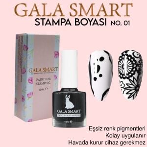Gala Smart - Stampa Boyası 10 ML NO:01