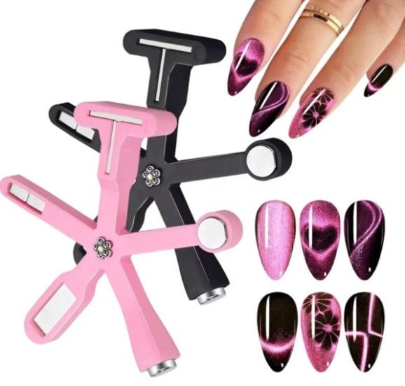 5'li Özel Üretim Kedi Gözü Magnet / Mıknatıs