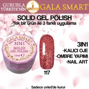 GALA SOLID GEL POLISH 15 ML NO 117