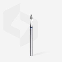Elmas Damla Küre Freze, Mavi, Çap 2,3 mm, Çalışma Kısmı 5 mm