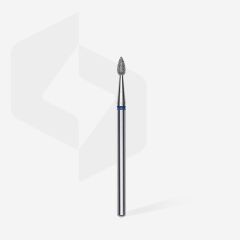 Elmas Damla Küre Freze, Mavi, Çap 2,3 mm, Çalışma Kısmı 5 mm