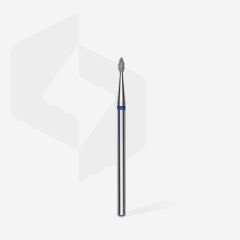 Elmas Küre Freze, Mavi, Çap 1,6 mm, Çalışma Kısmı 4 mm