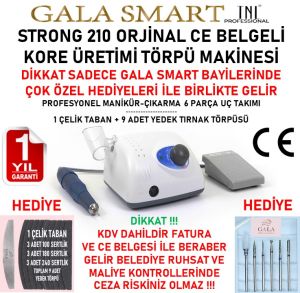 STRONG 210 - Orjinal Kore - CE Belgeli- Tırnak Törpü Makinası