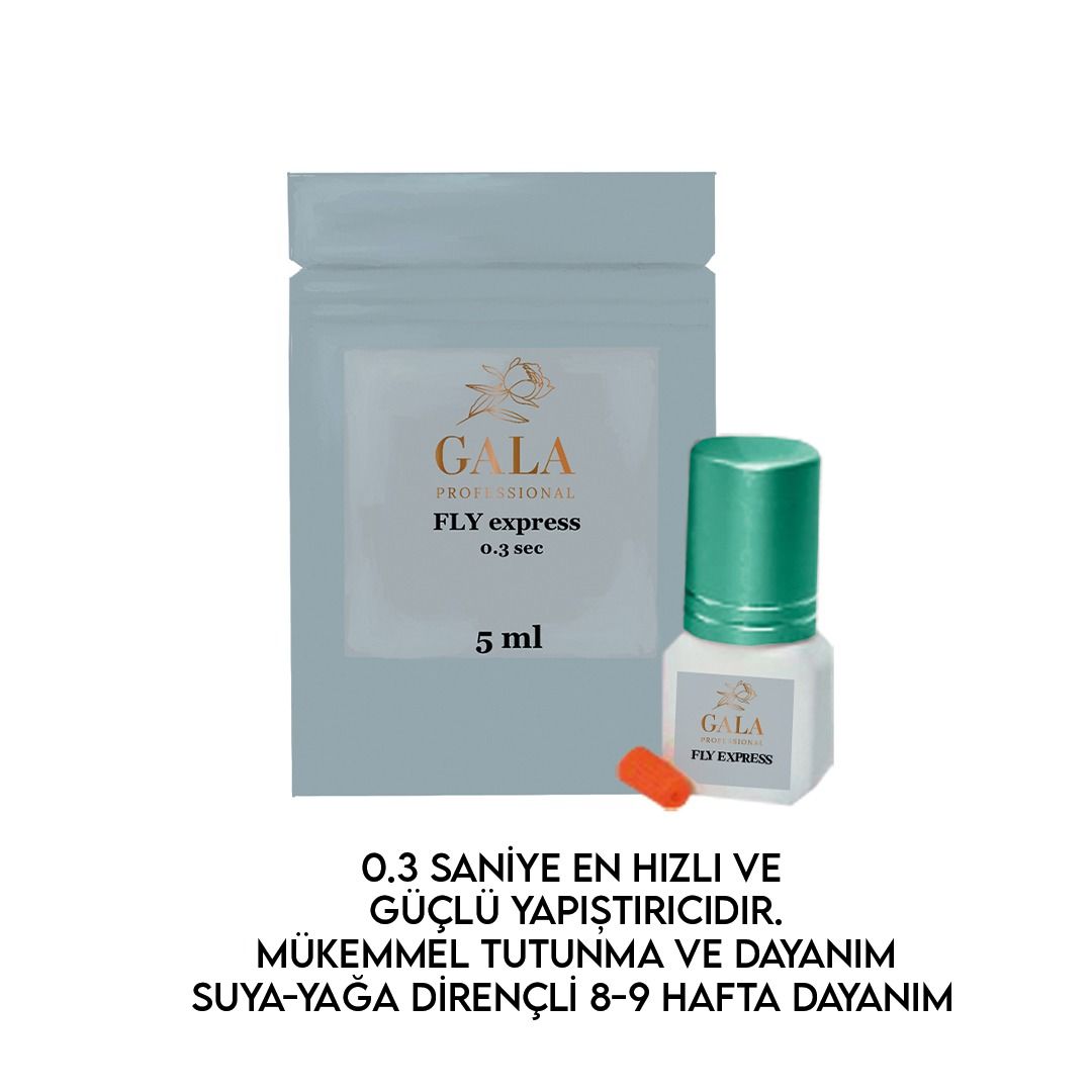 İPEK KİRPİK YAPIŞTIRICI - FLY EXPRESS 0,3 sn 5 ml