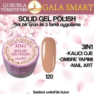 GALA SOLID GEL POLISH 15 ML NO 120