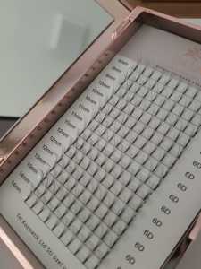 3D Hazır Demet İpek Kirpik - 0.10 D Mix Boy - Hacimli Kirpik