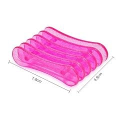 Fırça Stand - Şeffaf Pembe