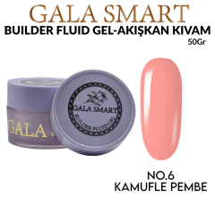 GALA SMART - BUİLDER FLUİD GEL 50 G - NO:6
