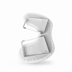 Manikür Sehpası Beyaz Kol Dayama Katlanabilir - Capitone