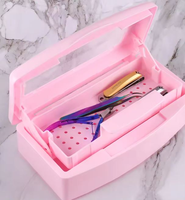 Asansörlü Sterilize Kutu Pembe