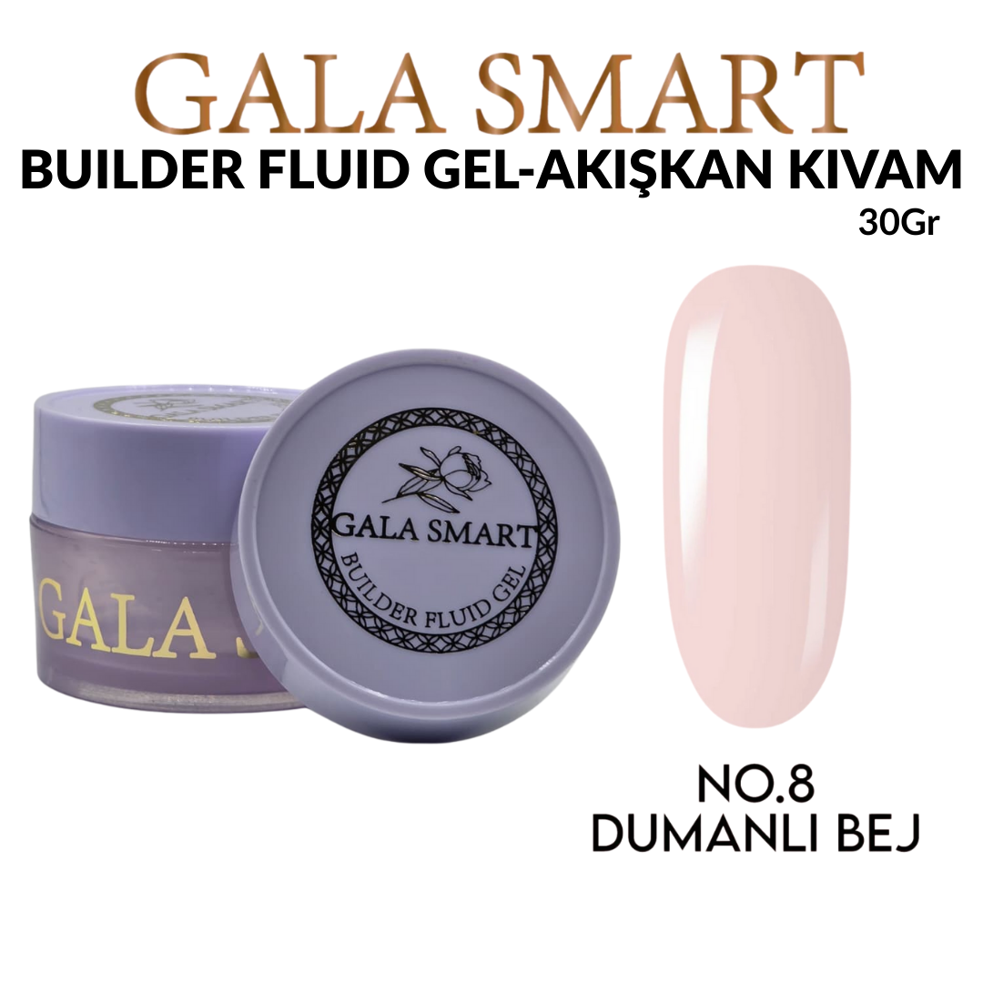 Gala Smart Builder Fluid Gel  30 G - NO:8