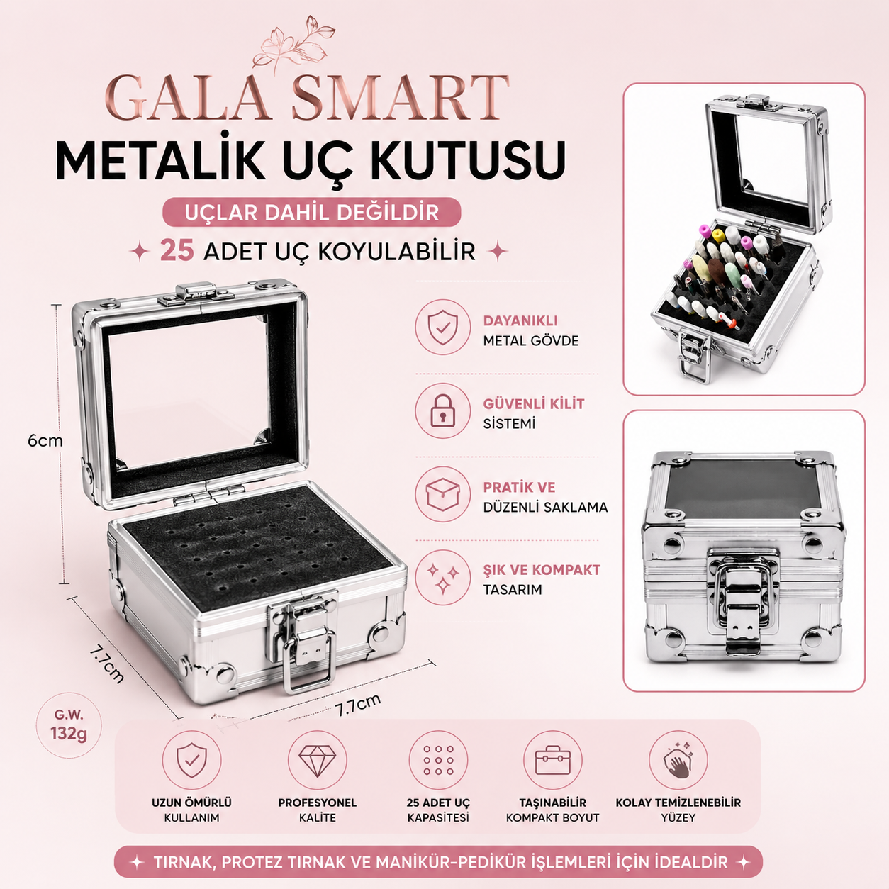 Gala Metalik Uç Kutusu (UÇLAR DAHİL DEĞİLDİR)