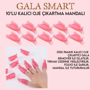 GALA KALICI OJE ÇIKARTMA MANDALI 10 LU PAKET