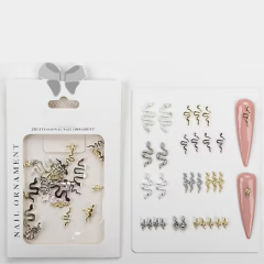 3D Metal Tırnak Charm - 505