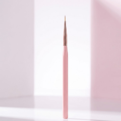 Tekli Liner Fırça Pembe (Kapaklı)