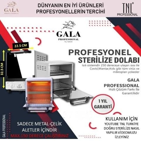 STERİLİZE DOLABI - PROFESYONEL SALON MODELİ