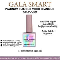 Platinum Diamond Mood Changing Kalıcı Oje 10ML MC-04 (Suda Renk Değiştiren Kalıcı Oje)