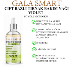 Çift Bazlı Tırnak Bakım Yağı - Violet