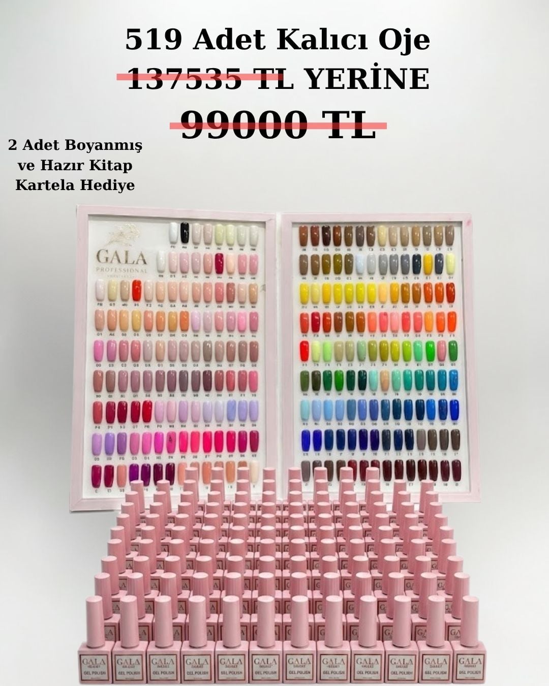 530 Adet Kalıcı Oje Özel Fiyat