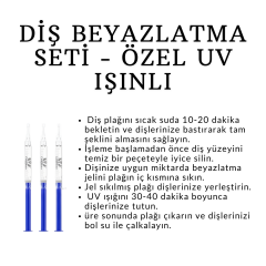 Diş Beyazlatma Seti - Özel UV Işınlı