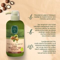 EST - Doğal Macadamia Yağlı Şampuan 600 ml