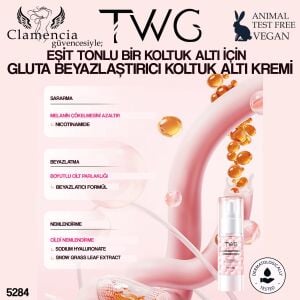 TWG Gluta Koltuk Altı Beyazlatıcı Losyon 30g No:5284