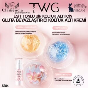 TWG Gluta Koltuk Altı Beyazlatıcı Losyon 30g No:5284