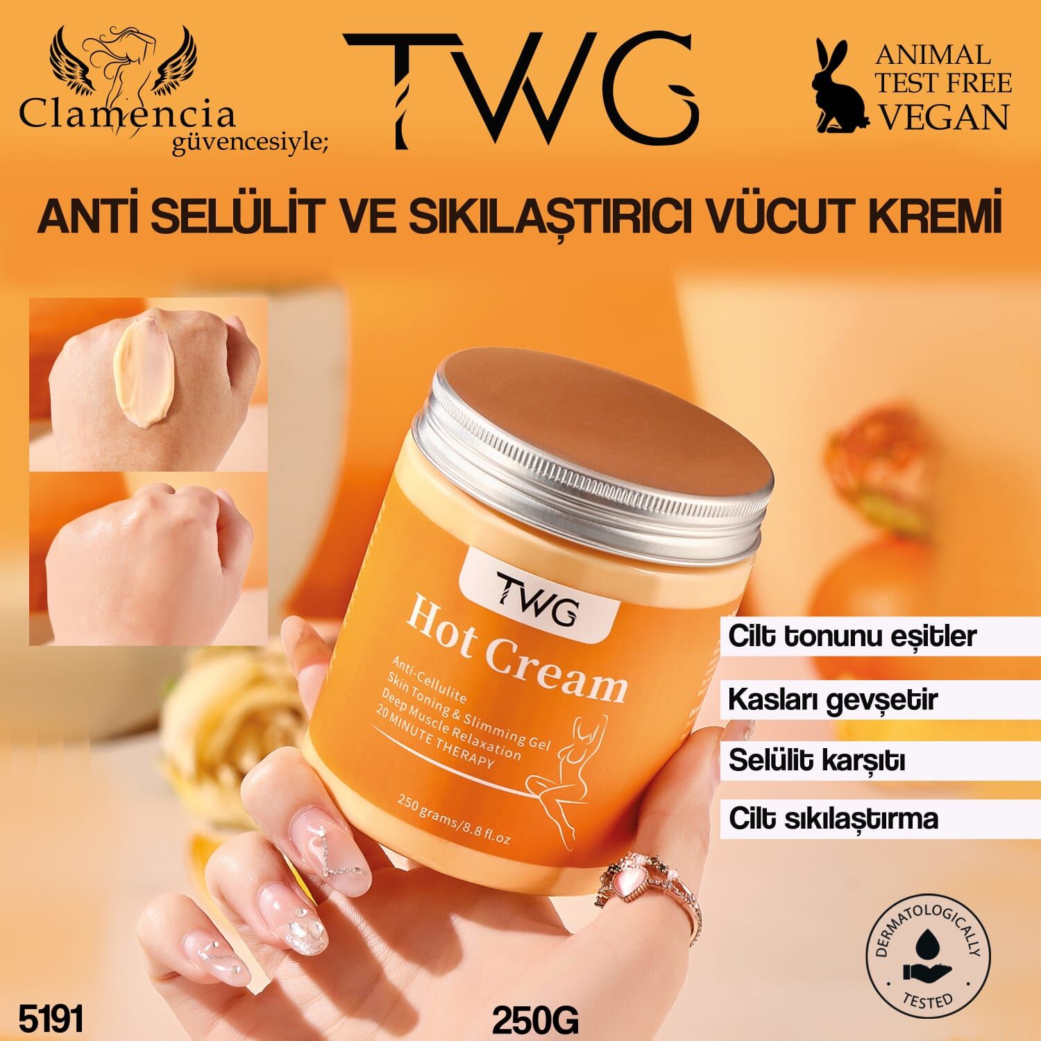 Yüz Kremi 100g Sıkılaştırıcı&Kırışıklık Karşıtı