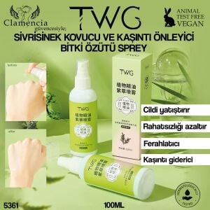 Sivrisinek Kovucu ve Kaşıntı Önleyici Bitki Özütü Spreyi 100ml – Kaşıntı Giderici ve Ferahlatıcı Etkili
