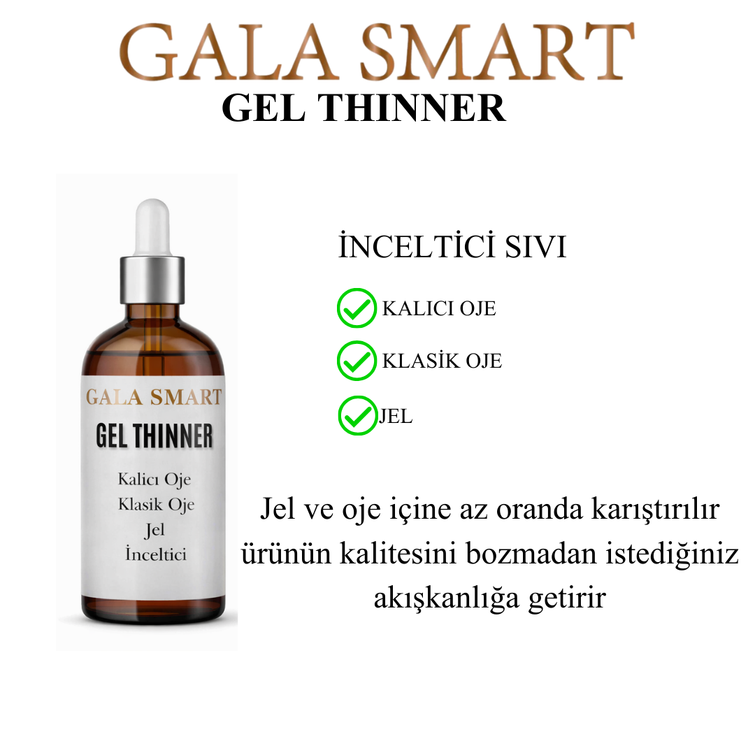 Gel Thinner - Jel İnceltici Sıvı