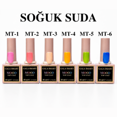 Mood Renkli 2N1 Top Coat - MT-01
