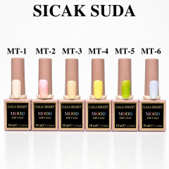 Mood Renkli 2N1 Top Coat - MT-06