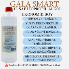 Saf İpa Alkol 1L - Ekonomik Boy