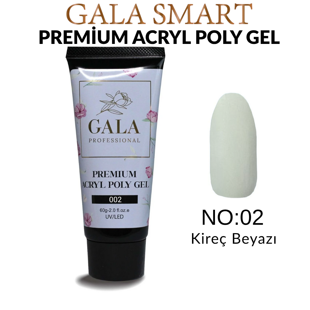 Gala Smart Premium Acryl Poly Gel 60 ML No:2