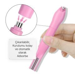Kalpli Magnet / Mıknatıs - Kedi Gözü Kalıcı Oje Magneti